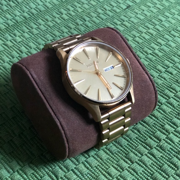 Nixon Accessories - Nixon century as gold men’s watch